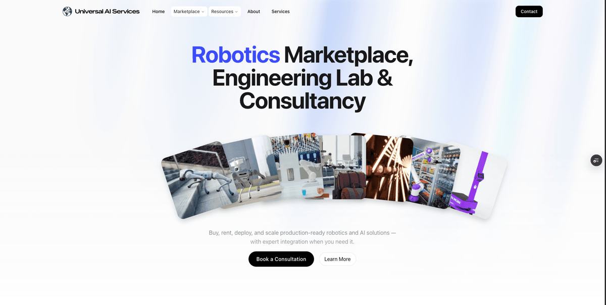 Building a Robotics Marketplace Under Real Launch Pressure